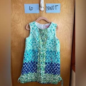 Lilly Pulitzer girls sleeveless shift dress. NWOT